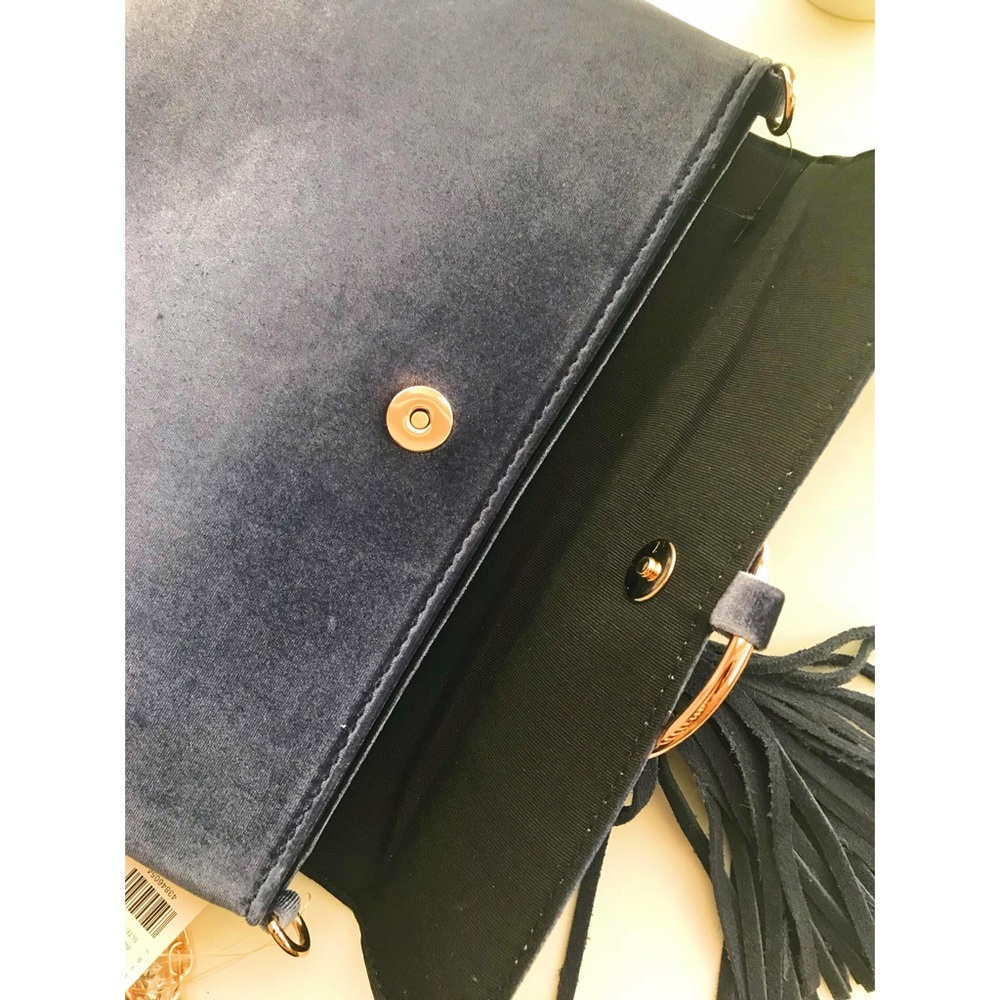 Anthropologie Velvet Crossbody Bag - Picture 7 of 8